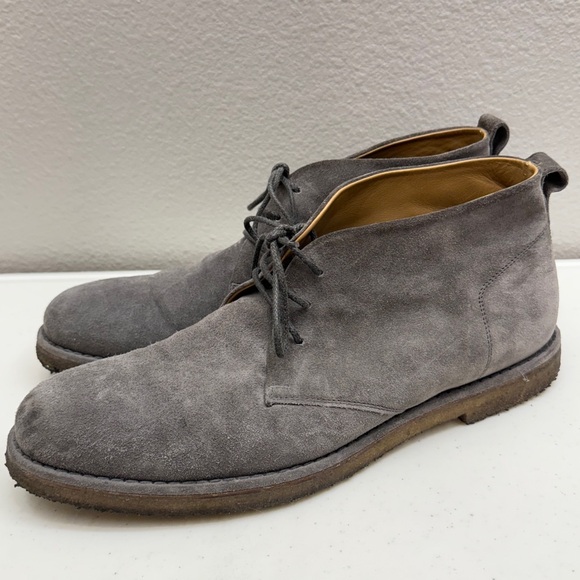 Ross Snow Other - Ross & Snow Gray Mens Chukka Boots Size 11 Suede